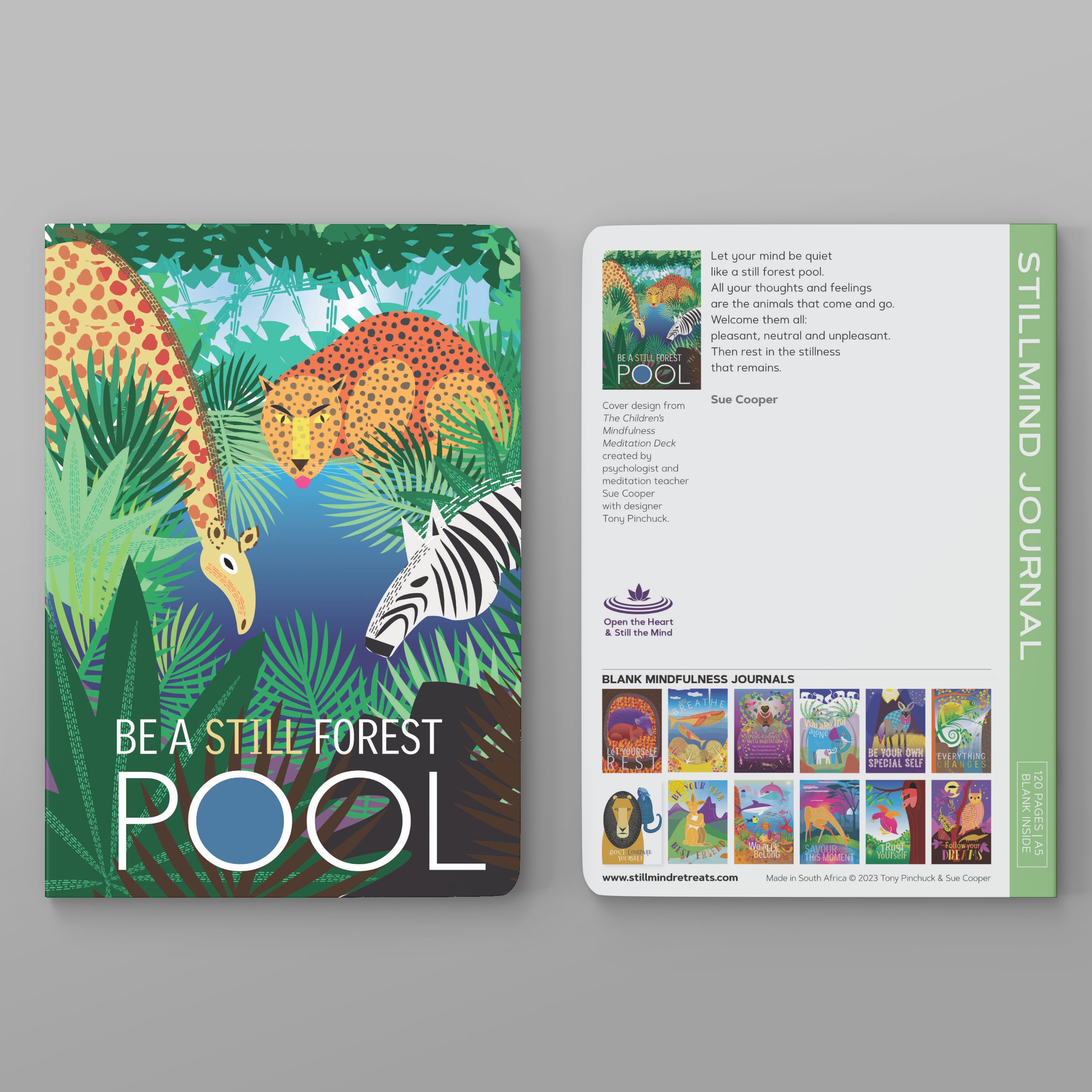 Be A Still Forest Pool Notebook